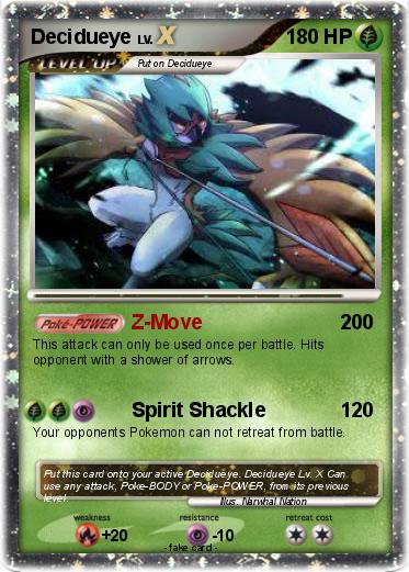 Pokemon Decidueye