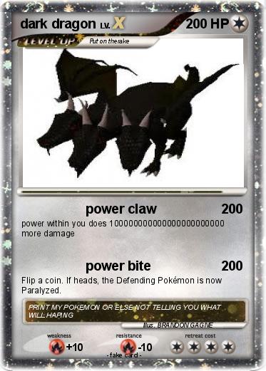 Pokemon dark dragon