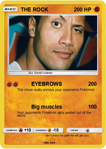 Pokemon THE ROCK