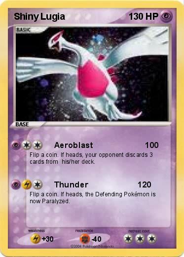 Pokemon Shiny Lugia