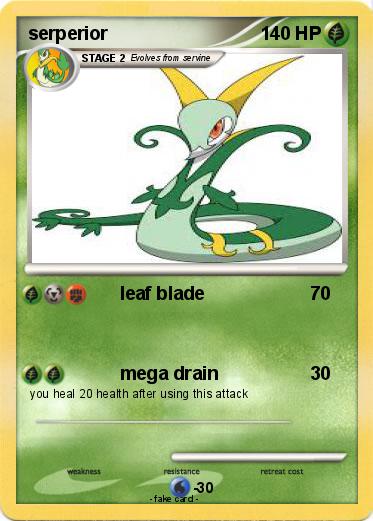 Pokemon serperior