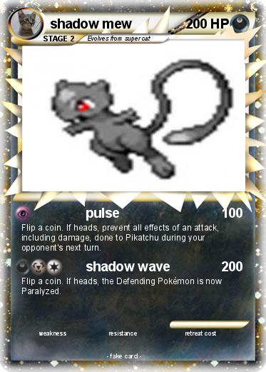 Pokemon shadow mew