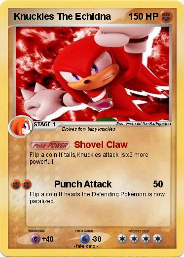 Pokemon Knuckles The Echidna