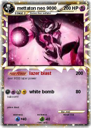 Pokemon mettaton neo 9000