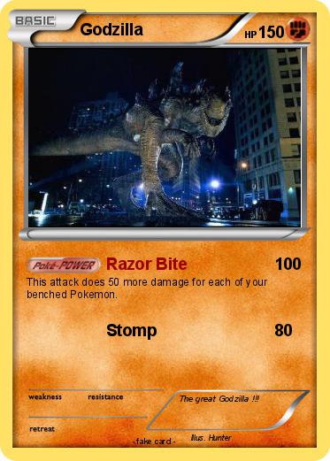 Pokemon Godzilla