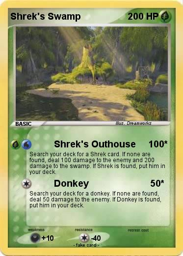 Pokemon Shrek's Swamp