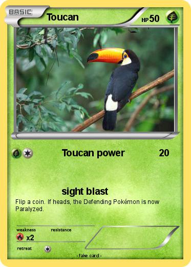 Pokemon Toucan