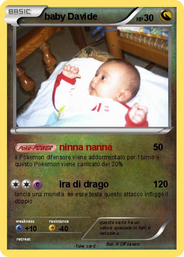 Pokemon baby Davide