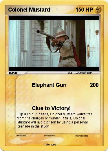 Pokemon Colonel Mustard