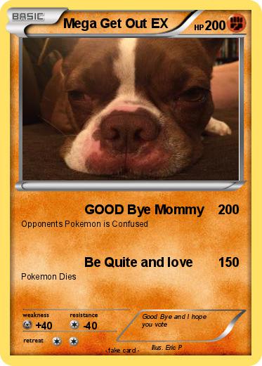 Pokemon Mega Get Out EX