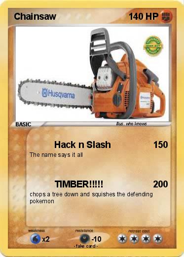 Pokemon Chainsaw