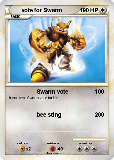 Pokemon vote for Swarm