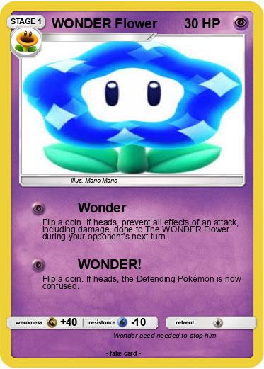 Pokemon WONDER Flower