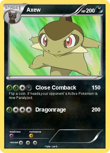 Pokemon Axew
