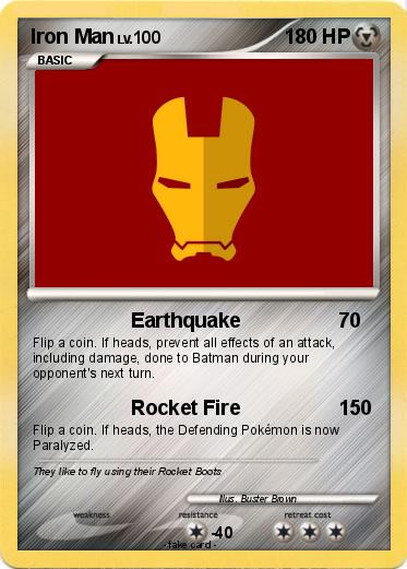 Pokemon Iron Man