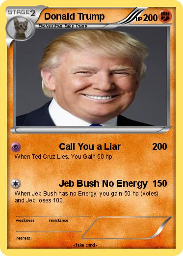 Pokemon Donald Trump