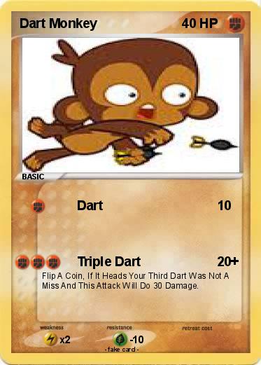 Pokemon Dart Monkey