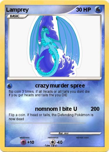 Pokemon Lamprey
