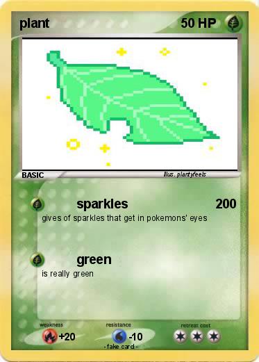 Pokemon plant