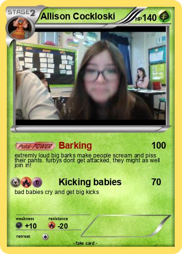 Pokemon Allison Cockloski