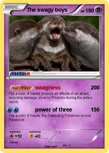 Pokemon The swagy boys