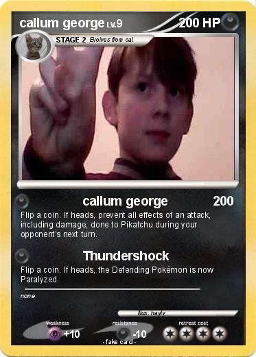 Pokemon callum george