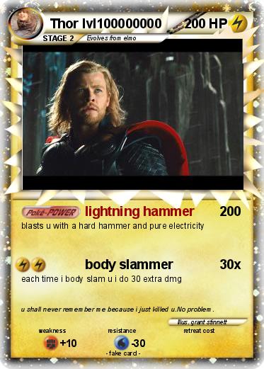 Pokemon Thor lvl100000000