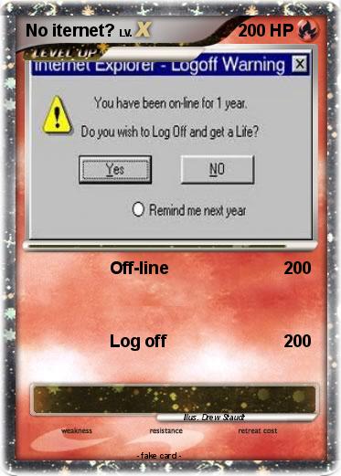 Pokemon No iternet?