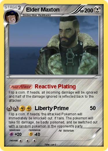 Pokemon Elder Maxton