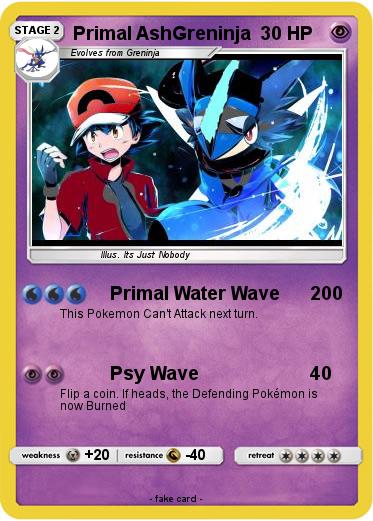 Pokemon Primal AshGreninja
