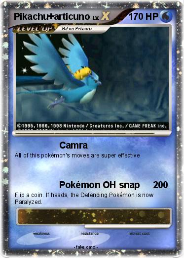 Pokemon Pikachu+articuno