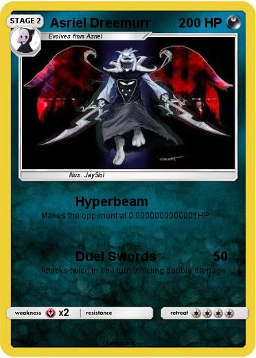 Pokemon Asriel Dreemurr