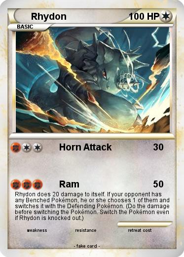Pokemon Rhydon