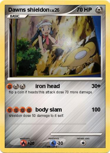 Pokemon Dawns shieldon