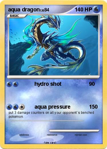 Pokemon aqua dragon