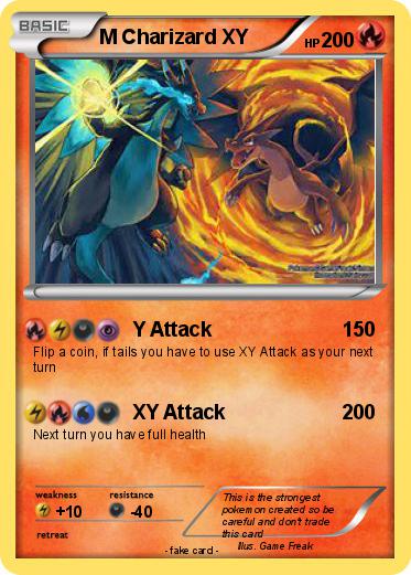 Pokemon M Charizard XY