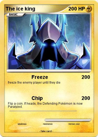 Pokemon The ice king