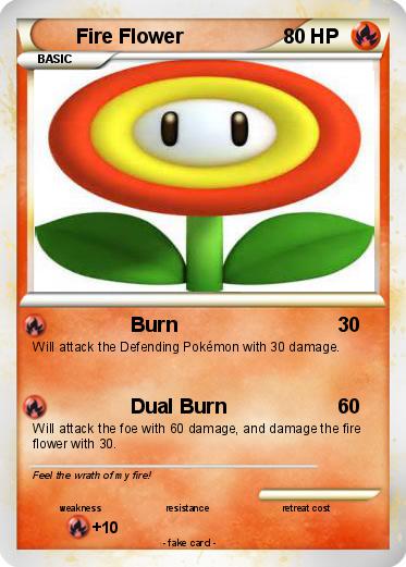Pokemon Fire Flower