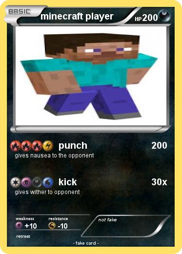 Pokemon minecraft player