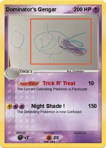 Pokemon Dominator’s Gengar