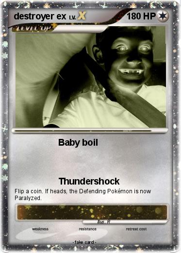 Pokemon destroyer ex