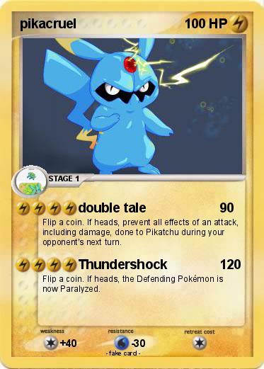 Pokemon pikacruel
