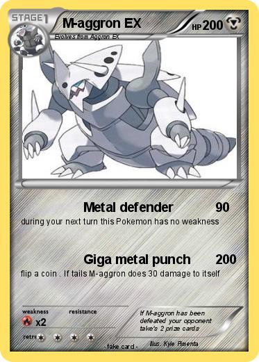 Pokemon M-aggron EX