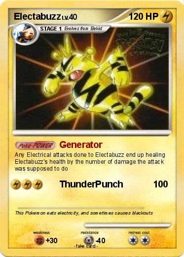 Pokemon Electabuzz