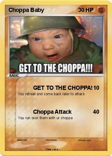Pokemon Choppa Baby