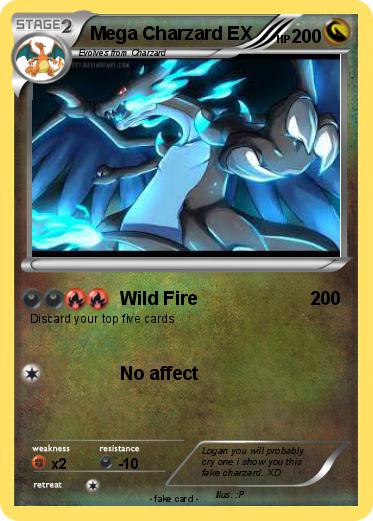 Pokemon Mega Charzard EX