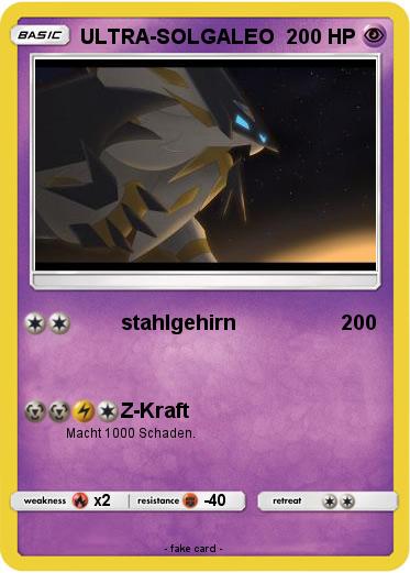 Pokemon ULTRA-SOLGALEO