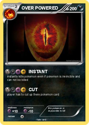 Pokemon OVER POWERED