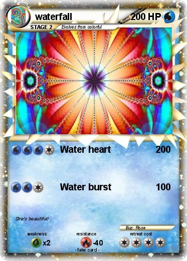 Pokemon waterfall