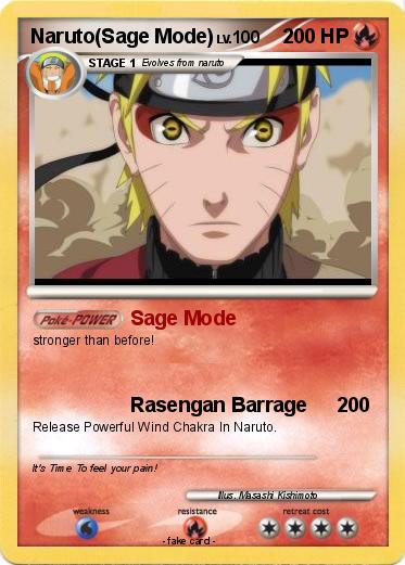 Pokemon Naruto(Sage Mode)